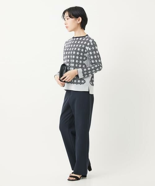 Maison de CINQ / メゾン ドゥ サンク ニット・セーター | [日本製]裏カノコストレッチジャカードニット | 詳細9