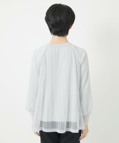 Maison de CINQ / メゾン ドゥ サンク カットソー | チュールドッキングジャージプルオーバー | 詳細4