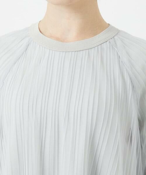 Maison de CINQ / メゾン ドゥ サンク カットソー | チュールドッキングジャージプルオーバー | 詳細5