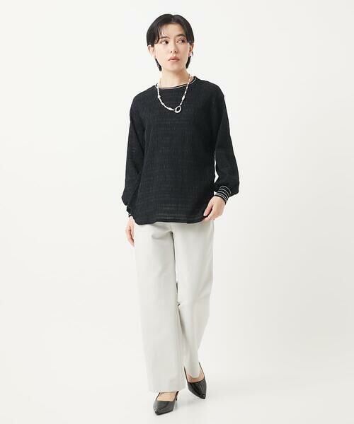 Maison de CINQ / メゾン ドゥ サンク カットソー | ランダムシャーリングレースカットソー | 詳細14