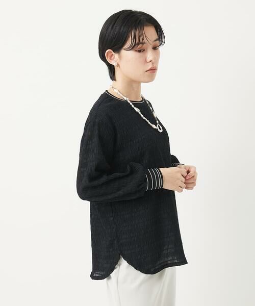 Maison de CINQ / メゾン ドゥ サンク カットソー | ランダムシャーリングレースカットソー | 詳細2