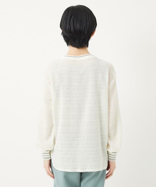 Maison de CINQ / メゾン ドゥ サンク カットソー | ランダムシャーリングレースカットソー | 詳細6