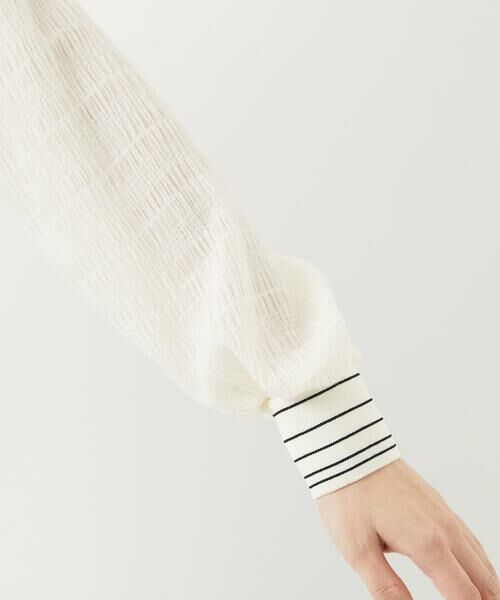 Maison de CINQ / メゾン ドゥ サンク カットソー | ランダムシャーリングレースカットソー | 詳細8