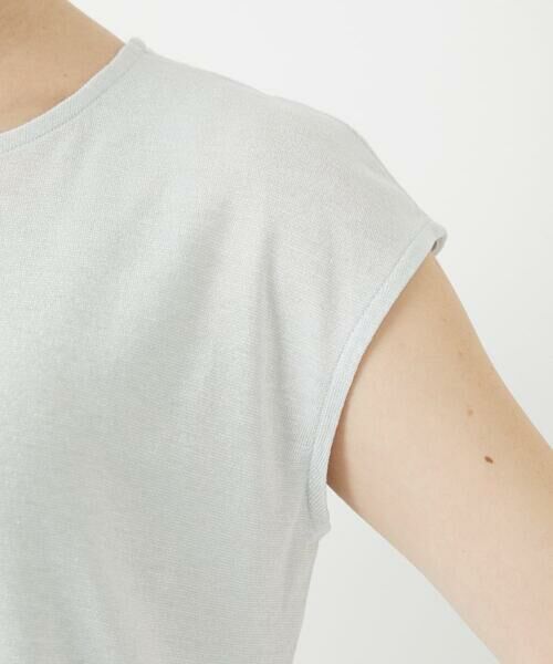 Maison de CINQ / メゾン ドゥ サンク カットソー | [日本製]ラメフレンチスリーブジャージーカットソー | 詳細8