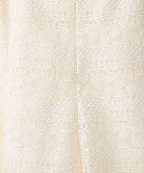 Maison de CINQ / メゾン ドゥ サンク その他パンツ | 【セットアップ対応】幾何ボーダーレースプリーツワイドパンツ | 詳細10