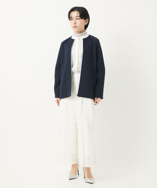 Maison de CINQ / メゾン ドゥ サンク その他パンツ | 【セットアップ対応】幾何ボーダーレースプリーツワイドパンツ | 詳細14