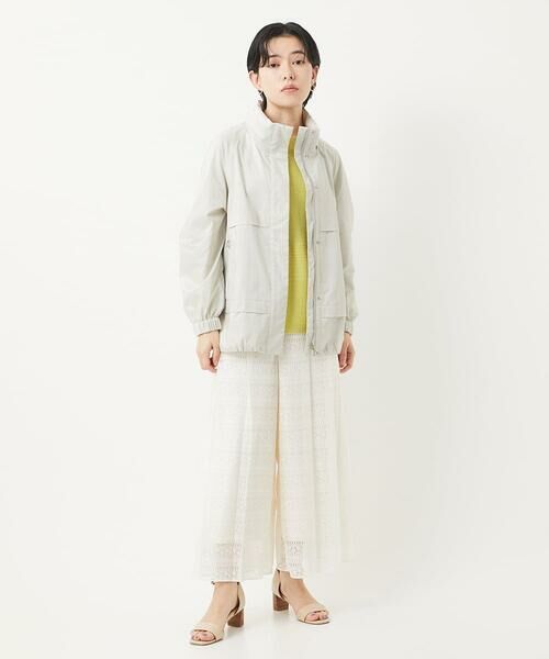 Maison de CINQ / メゾン ドゥ サンク その他パンツ | 【セットアップ対応】幾何ボーダーレースプリーツワイドパンツ | 詳細15