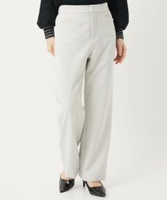 Maison de CINQ / メゾン ドゥ サンク その他パンツ | [日本製]ダブルクロスワイドストレートパンツ