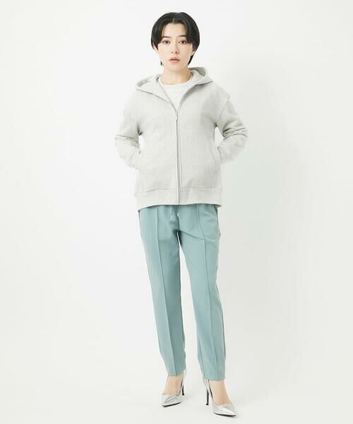 Maison de CINQ / メゾン ドゥ サンク チノ・ワークパンツ | [日本製]カットジョーゼットセンタープレスイージーパンツ | 詳細13