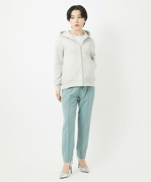 Maison de CINQ / メゾン ドゥ サンク チノ・ワークパンツ | [日本製]カットジョーゼットセンタープレスイージーパンツ | 詳細14