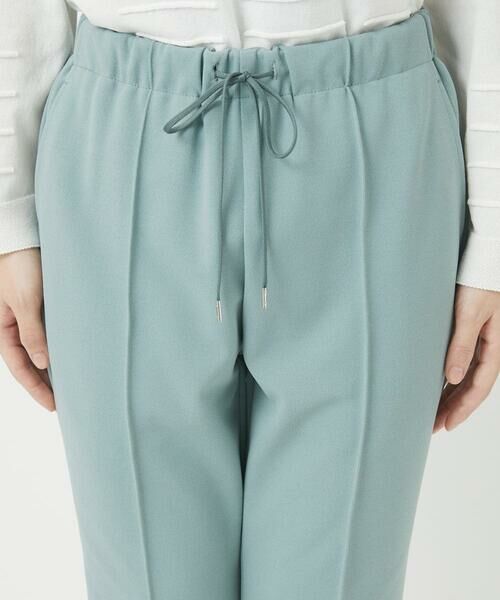 Maison de CINQ / メゾン ドゥ サンク チノ・ワークパンツ | [日本製]カットジョーゼットセンタープレスイージーパンツ | 詳細2