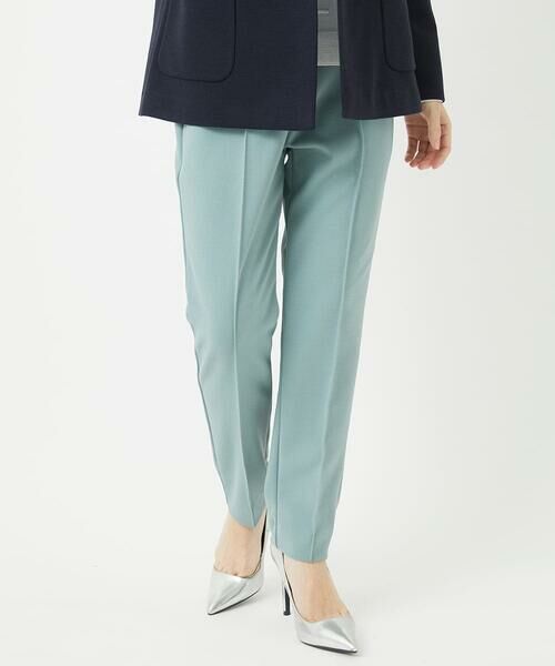 Maison de CINQ / メゾン ドゥ サンク チノ・ワークパンツ | [日本製]カットジョーゼットセンタープレスイージーパンツ | 詳細26