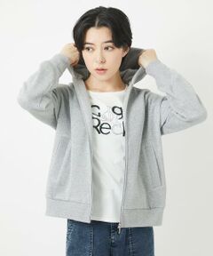 Maison de CINQ / メゾン ドゥ サンク パーカー | ラメ裏毛ジップアップパーカー