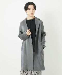 Maison de CINQ / メゾン ドゥ サンク その他アウター | メタリックツイルロングコート