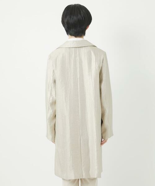 Maison de CINQ / メゾン ドゥ サンク その他アウター | メタリックツイルロングコート | 詳細6