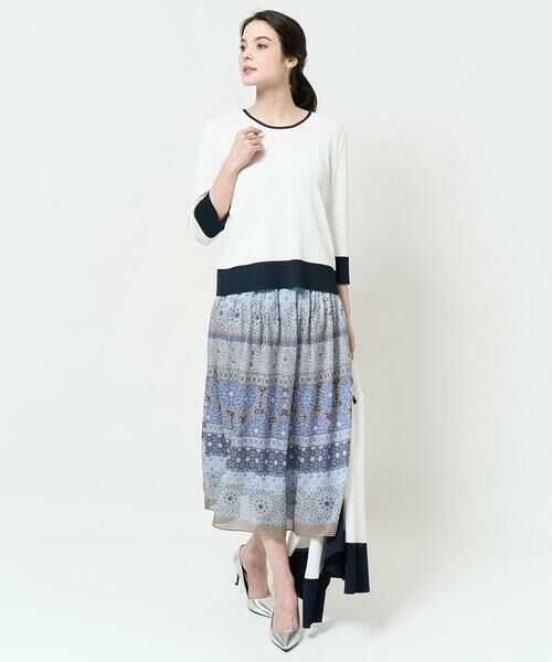 Maison de CINQ / メゾン ドゥ サンク ニット・セーター | [吸湿･速乾･抗菌･防臭 / アンサンブル対応]バイカラーニット | 詳細17