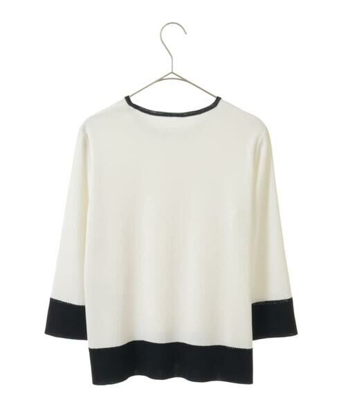 Maison de CINQ / メゾン ドゥ サンク ニット・セーター | [吸湿･速乾･抗菌･防臭 / アンサンブル対応]バイカラーニット | 詳細25