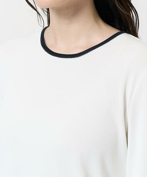 Maison de CINQ / メゾン ドゥ サンク ニット・セーター | [吸湿･速乾･抗菌･防臭 / アンサンブル対応]バイカラーニット | 詳細4