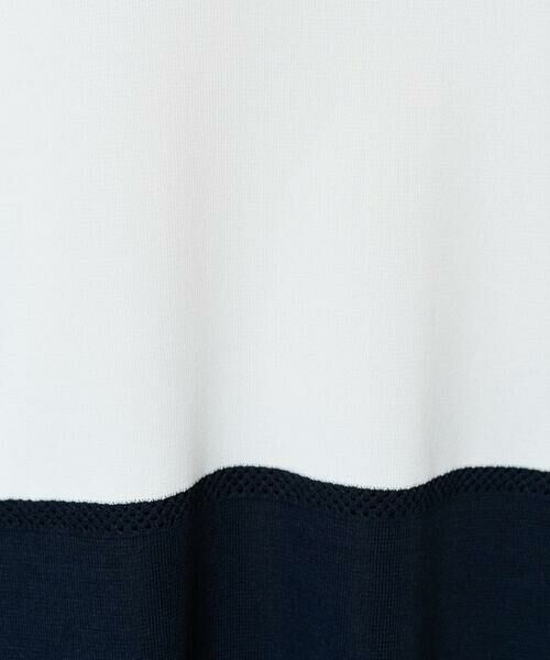 Maison de CINQ / メゾン ドゥ サンク ニット・セーター | [吸湿･速乾･抗菌･防臭 / アンサンブル対応]バイカラーニット | 詳細7