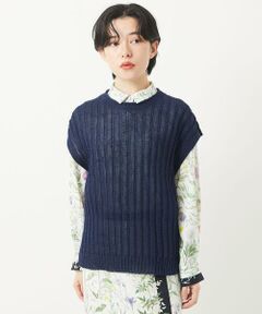 Maison de CINQ / メゾン ドゥ サンク ベスト | ホールガーメントニットベスト