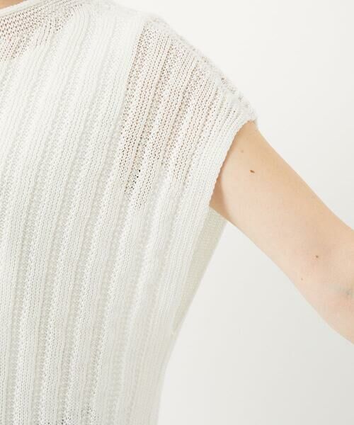 Maison de CINQ / メゾン ドゥ サンク ベスト | ホールガーメントニットベスト | 詳細10