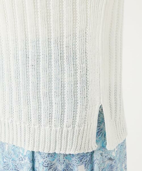 Maison de CINQ / メゾン ドゥ サンク ベスト | ホールガーメントニットベスト | 詳細11