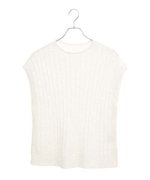 Maison de CINQ / メゾン ドゥ サンク ベスト | ホールガーメントニットベスト | 詳細20