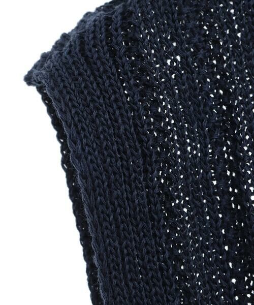 Maison de CINQ / メゾン ドゥ サンク ベスト | ホールガーメントニットベスト | 詳細24