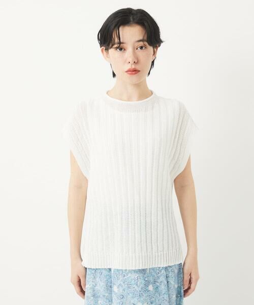 Maison de CINQ / メゾン ドゥ サンク ベスト | ホールガーメントニットベスト | 詳細6