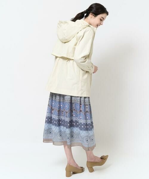 Maison de CINQ / メゾン ドゥ サンク ミニ・ひざ丈スカート | [セットアップ対応]プリントフレアースカート | 詳細14