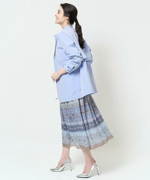 Maison de CINQ / メゾン ドゥ サンク ミニ・ひざ丈スカート | [セットアップ対応]プリントフレアースカート | 詳細25