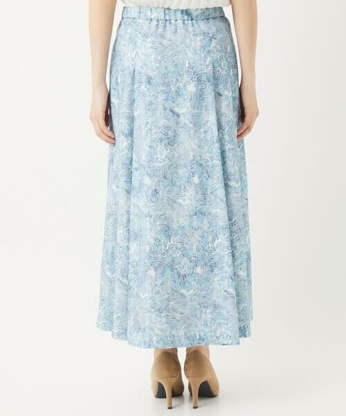 Maison de CINQ / メゾン ドゥ サンク ロング・マキシ丈スカート | [セットアップ対応]モダン更紗プリントスカート | 詳細8