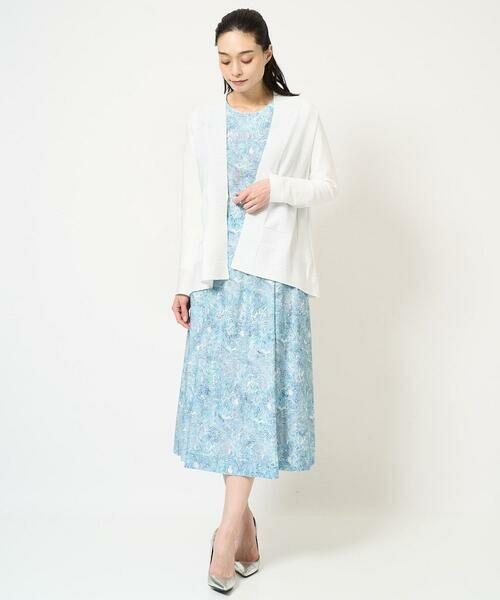 Maison de CINQ / メゾン ドゥ サンク カットソー | [セットアップ対応]モダン更紗プリントカットソー | 詳細21