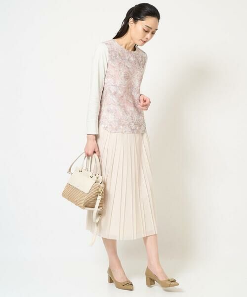 Maison de CINQ / メゾン ドゥ サンク カットソー | [セットアップ対応]モダン更紗プリントカットソー | 詳細27