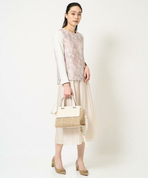 Maison de CINQ / メゾン ドゥ サンク カットソー | [セットアップ対応]モダン更紗プリントカットソー | 詳細28