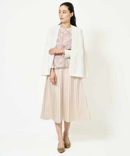 Maison de CINQ / メゾン ドゥ サンク カットソー | [セットアップ対応]モダン更紗プリントカットソー | 詳細30