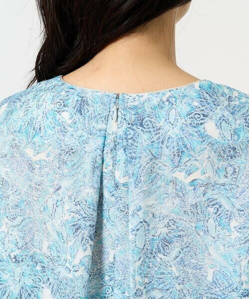 Maison de CINQ / メゾン ドゥ サンク カットソー | [セットアップ対応]モダン更紗プリントカットソー | 詳細6