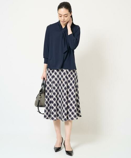 Maison de CINQ / メゾン ドゥ サンク カットソー | ボウタイデザインカットソー | 詳細14