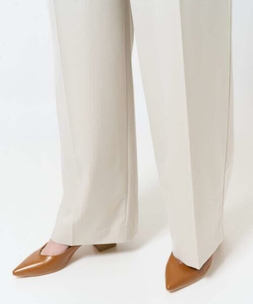 Maison de CINQ / メゾン ドゥ サンク その他パンツ | タック入りセミワイドパンツ | 詳細10