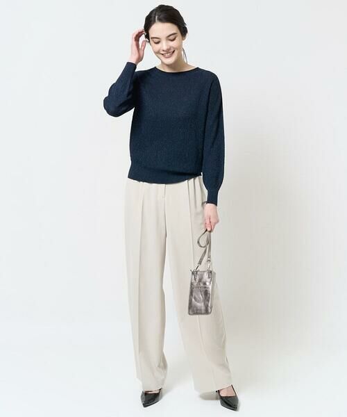 Maison de CINQ / メゾン ドゥ サンク その他パンツ | タック入りセミワイドパンツ | 詳細15