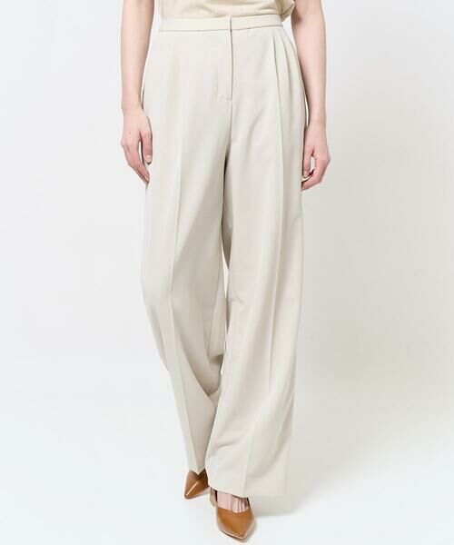 Maison de CINQ / メゾン ドゥ サンク その他パンツ | タック入りセミワイドパンツ | 詳細3