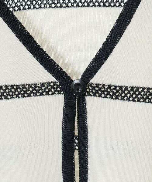 Maison de CINQ / メゾン ドゥ サンク カーディガン・ボレロ | [吸湿･速乾･抗菌･防臭 / アンサンブル対応]バイカラーニットカーディガン | 詳細29