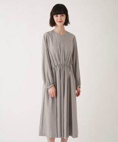 Maison de CINQ / メゾン ドゥ サンク ロング・マキシ丈ワンピース | 【小さいサイズ】ドレープワッシャーワンピース