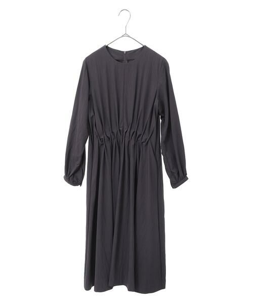 Maison de CINQ / メゾン ドゥ サンク ロング・マキシ丈ワンピース | 【小さいサイズ】ドレープワッシャーワンピース | 詳細21