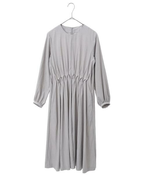 Maison de CINQ / メゾン ドゥ サンク ロング・マキシ丈ワンピース | 【小さいサイズ】ドレープワッシャーワンピース | 詳細22