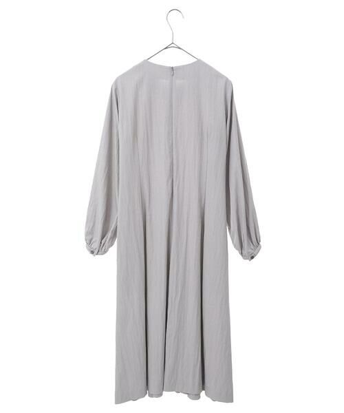 Maison de CINQ / メゾン ドゥ サンク ロング・マキシ丈ワンピース | 【小さいサイズ】ドレープワッシャーワンピース | 詳細23