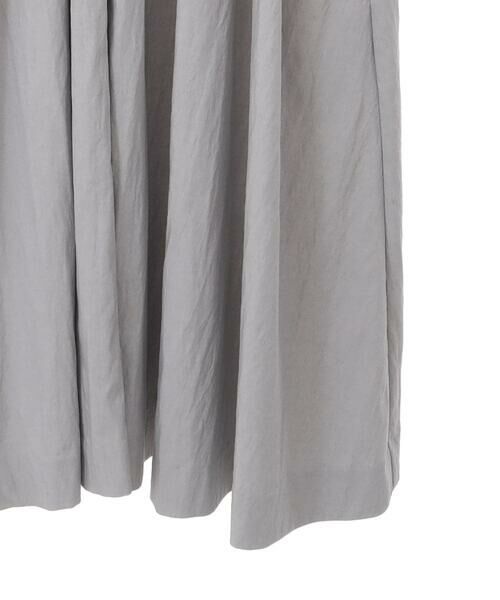 Maison de CINQ / メゾン ドゥ サンク ロング・マキシ丈ワンピース | 【小さいサイズ】ドレープワッシャーワンピース | 詳細26