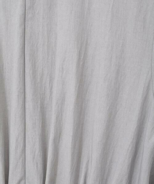 Maison de CINQ / メゾン ドゥ サンク ロング・マキシ丈ワンピース | 【小さいサイズ】ドレープワッシャーワンピース | 詳細27