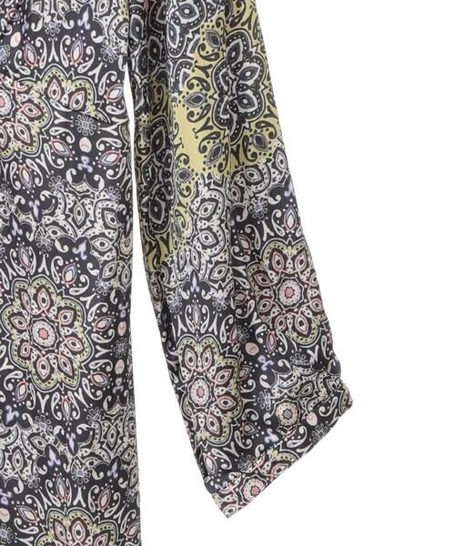 Maison de CINQ / メゾン ドゥ サンク ロング・マキシ丈ワンピース | 【小さいサイズ】ヴィンテージ風モチーフ総柄ワンピース | 詳細21