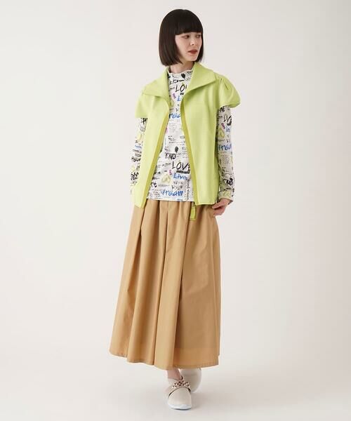 Maison de CINQ / メゾン ドゥ サンク ベスト | 【小さいサイズ】キャップスリーブニットジレ | 詳細12